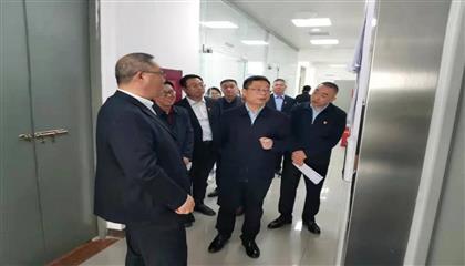 市委常委、組織部長(zhǎng)張鵬飛蒞臨遂寧興業(yè)集團(tuán)調(diào)研